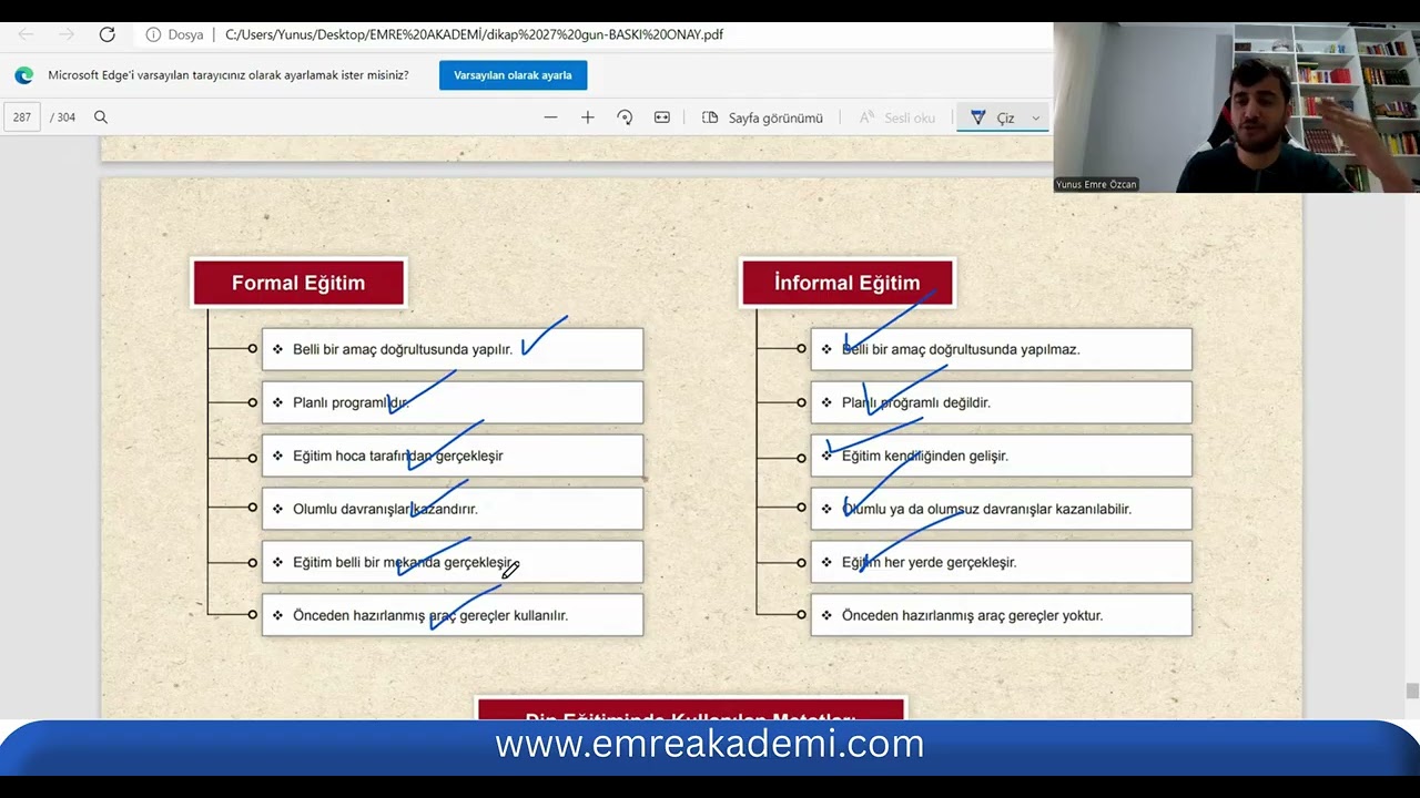 26.GÜN/DİN EĞİTİMİ 1.VİDEO (DİKAB-İHL)