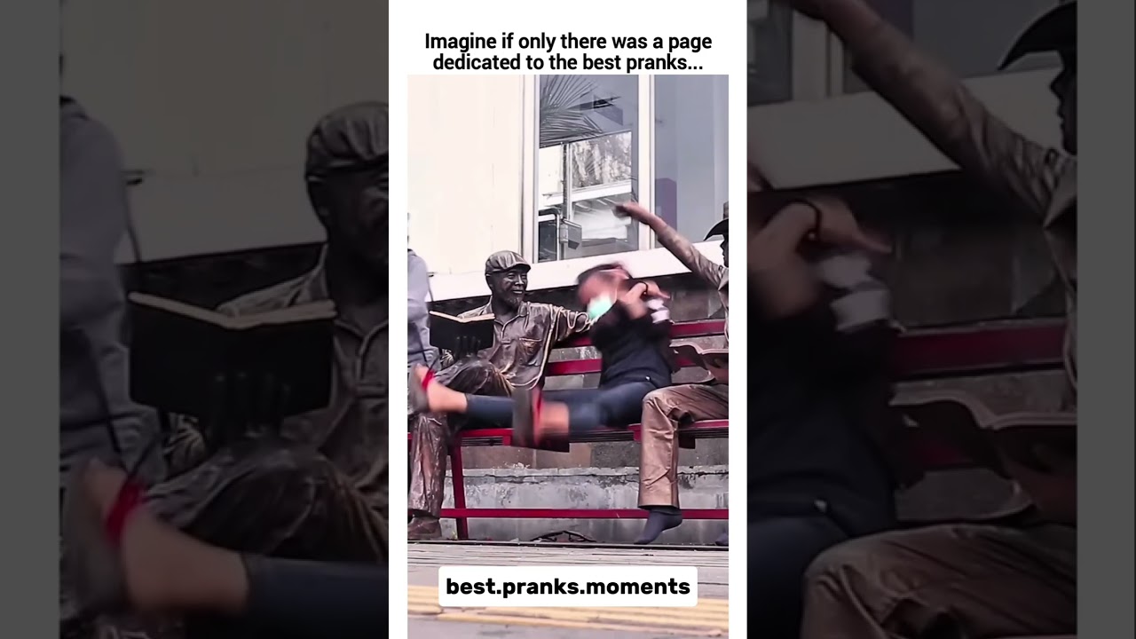 Statue Pranks #prank #funny #funnyvideo #statue #best #foryou #shorts #shortvideo
