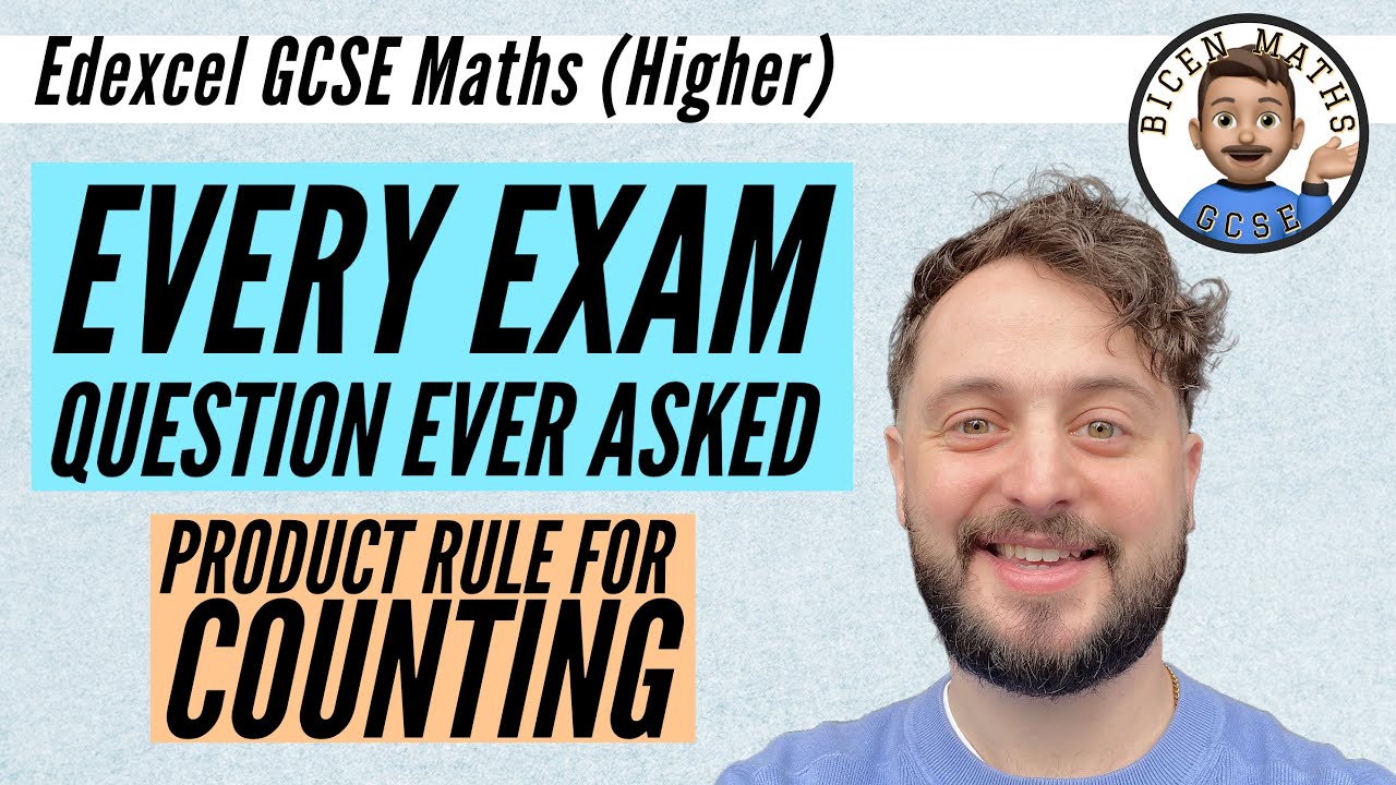 Every exam question ever asked… Product Rule for Counting // [Edexcel GCSE Maths, Higher]