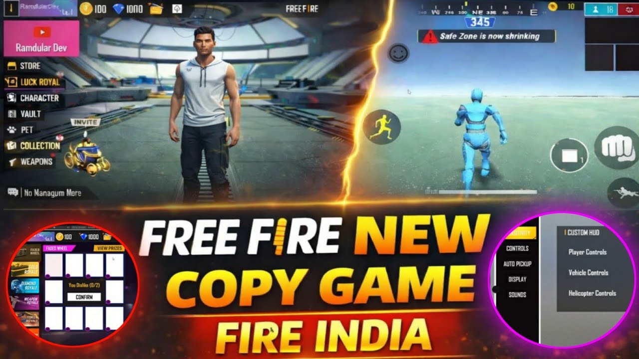 Free Fire New Copy Game | Devlopment 2026 | Fire India Game