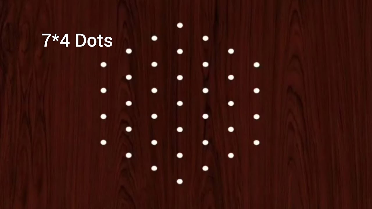 🌺ugadi special rangoli/ugadi muggulu/festivalrangoli/simple design rangoli/pandaga muggulu