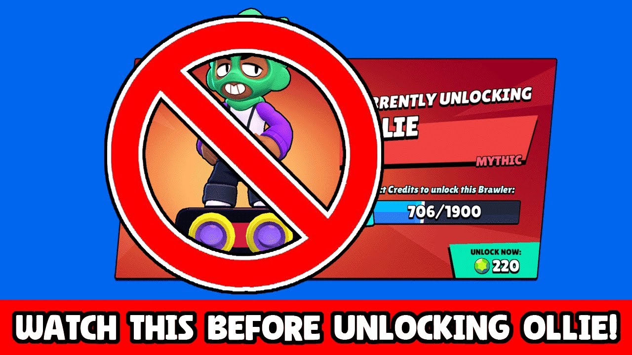 DON'T UNLOCK Ollie On Starr Road In Brawl Stars Before Watching This!