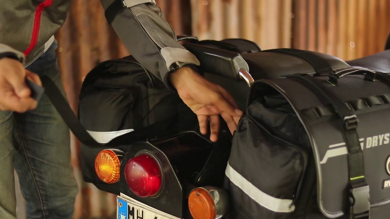 Rynox Gears Drystack Saddlebags:  How to Mount