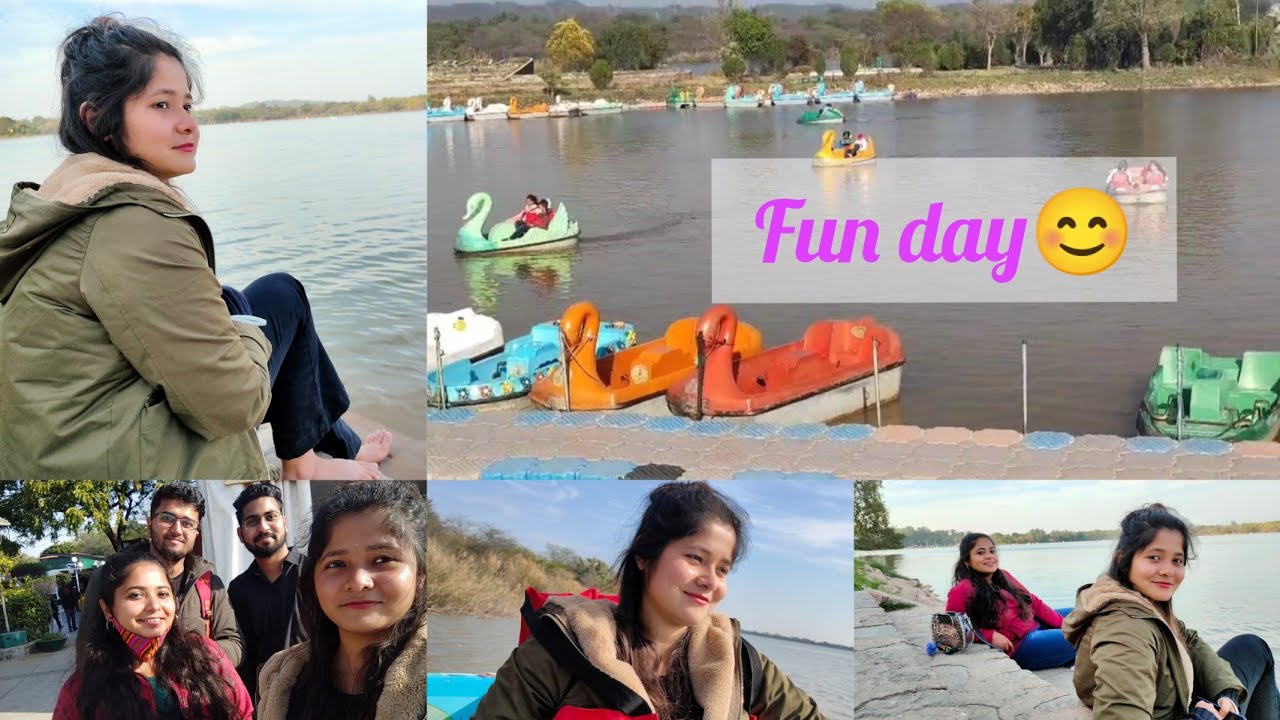 Boating Fun😇😇|Sukhna lake|Chandigarh #chandigarh #sukhnalake