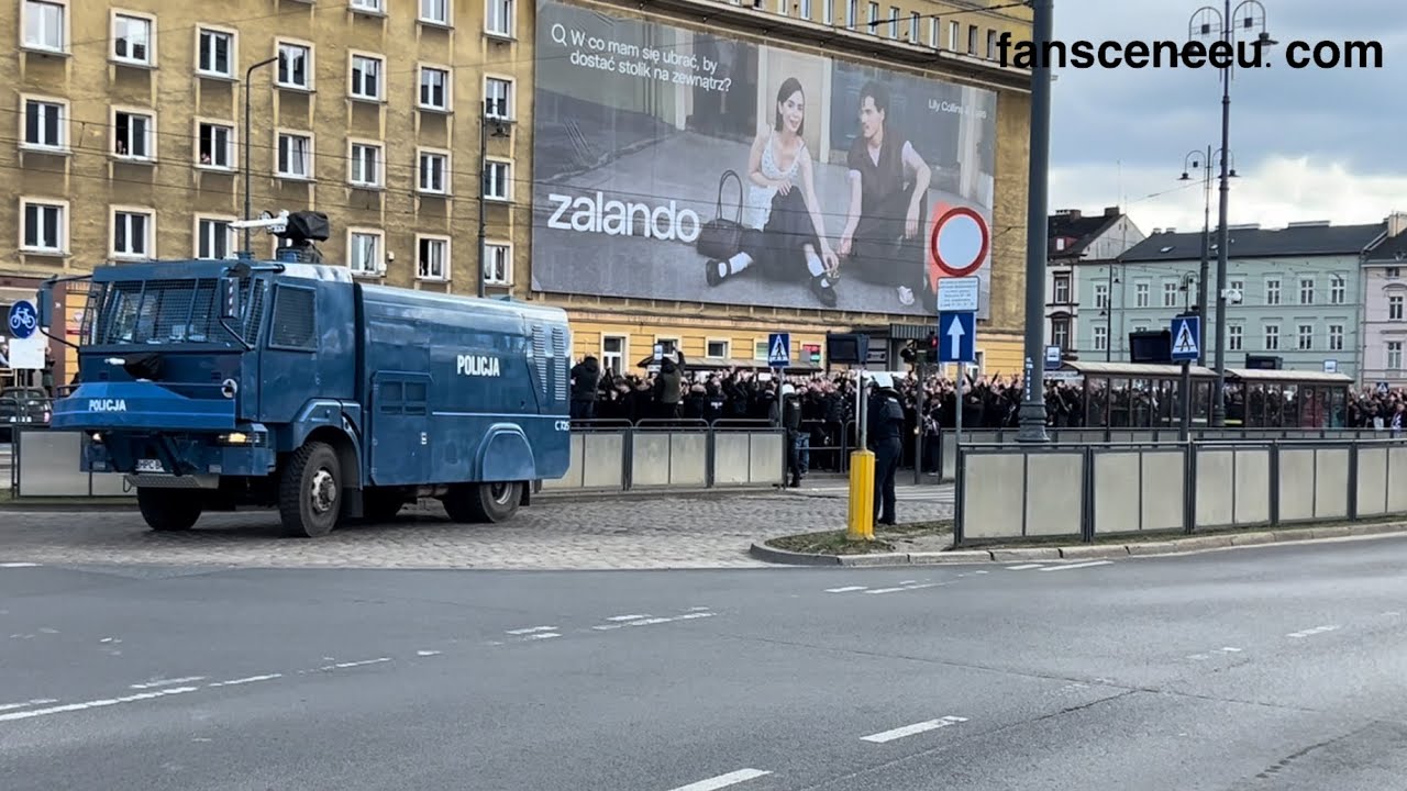 Przyjazd kibic&oacute;w G&oacute;rnika Zabrze do Bydgoszczy (08.04.2026)