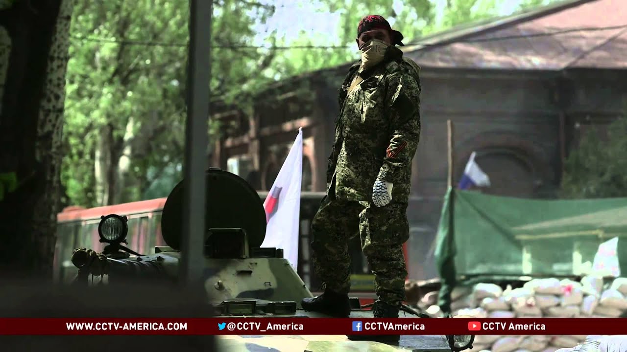 Pro-Government and Anti-Kiev Clashes in Eastern Ukraine
