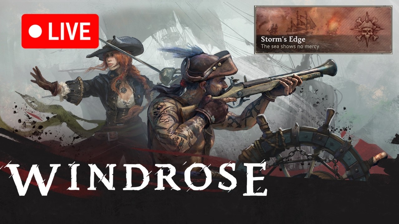 Windrose LIVE EP01: Storm's Edge Hard Mode
