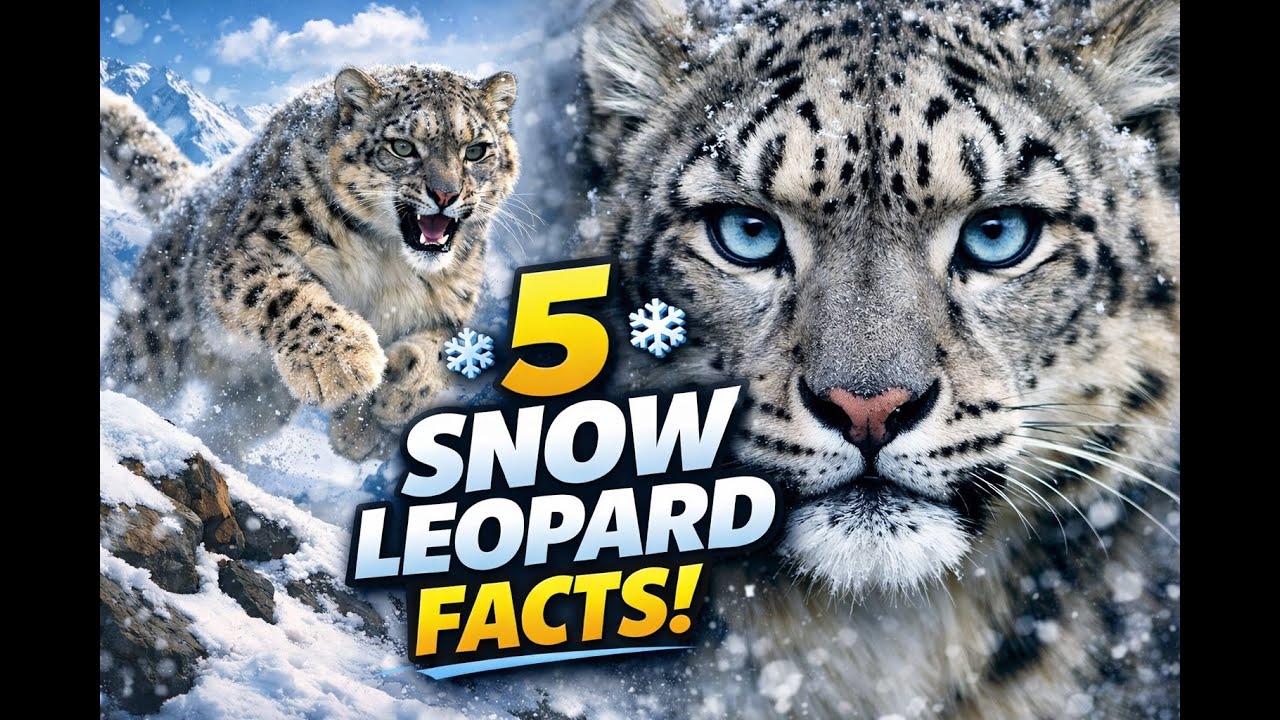 5 Fun Facts About Snow Leopards