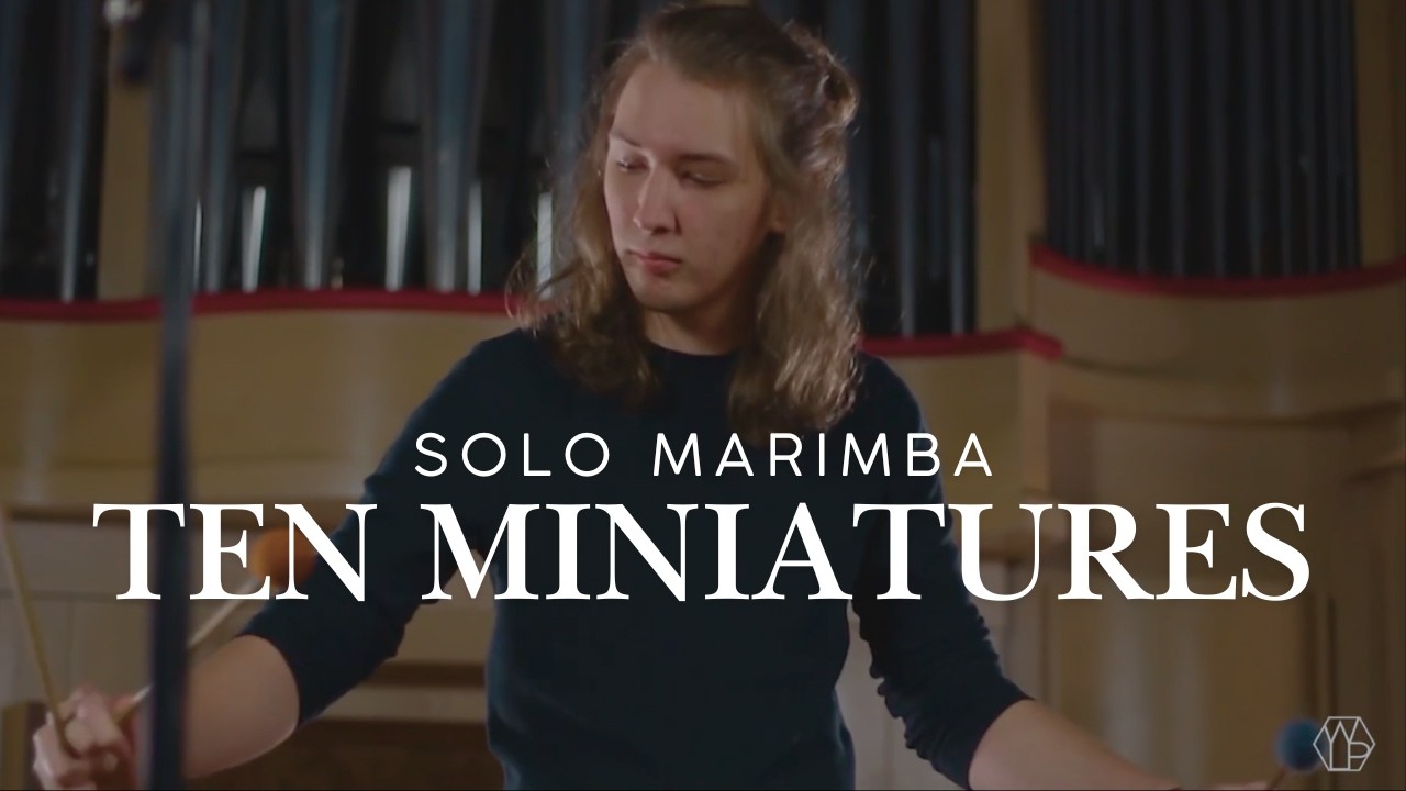 Miniatures for Solo Marimba vol. 1, by William Newton