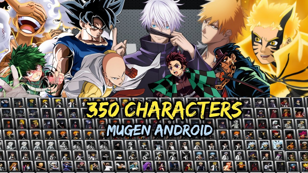 Jump Ultimate Battle Stars V7 Mugen (350 символов) Android Offline