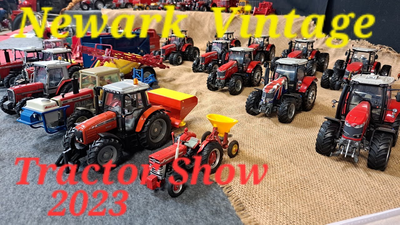 David Brown's @ Newark Vintage Tractor Show  2023. Leyland tractors ,Massey Ferguson, case tractor.