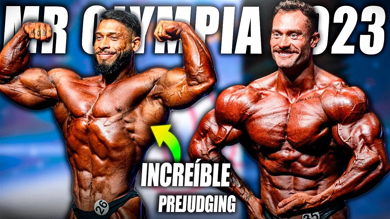 RAMON DINO VS CHRIS BUMSTEAD | MR OLYMPIA 2023 CLASSIC PHYSIQUE PREJUDGING - Victor Valdivia