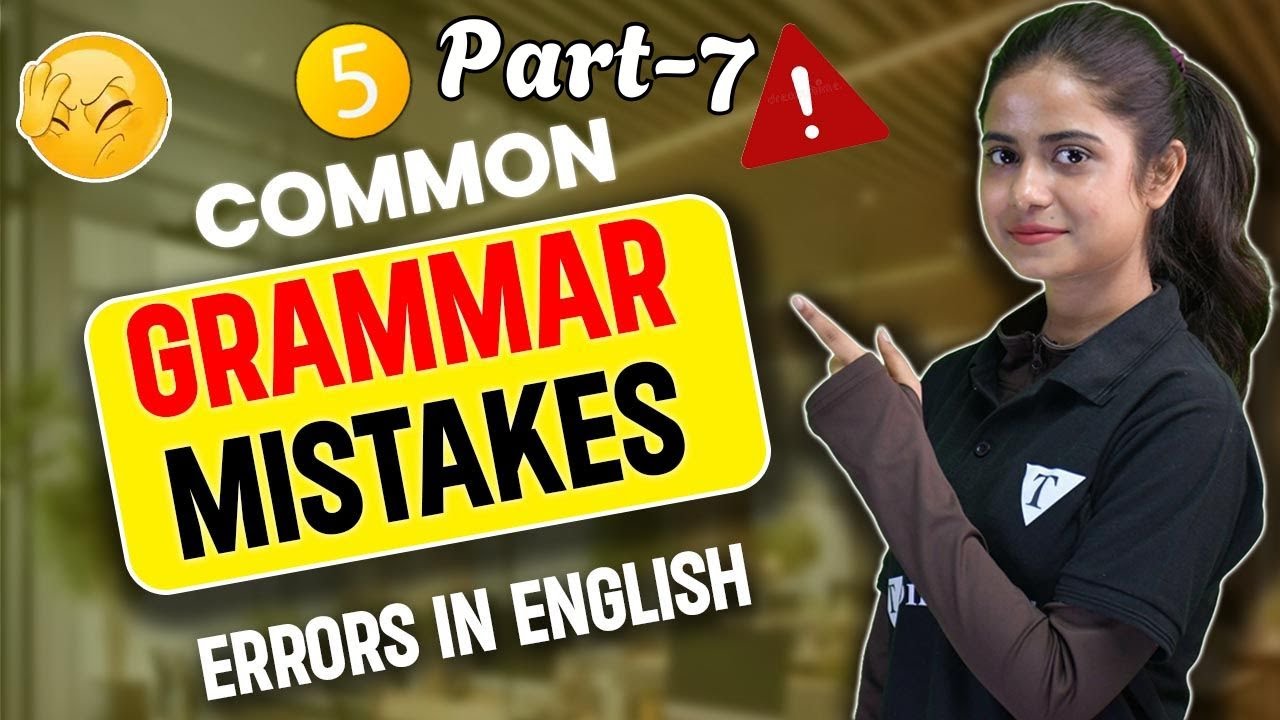 5 Common English Grammar Mistakes Part-7 | Easy Grammar Rules to Avoid these Errors | Tpoint English