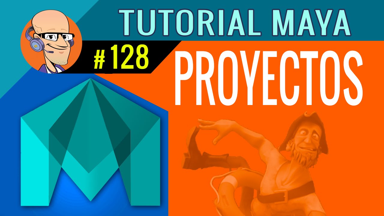 Como crear un PROYECTO en Autodesk Maya 2016 : Tutorial - #128 (Animaci&oacute;n 3D en espa&ntilde;ol)