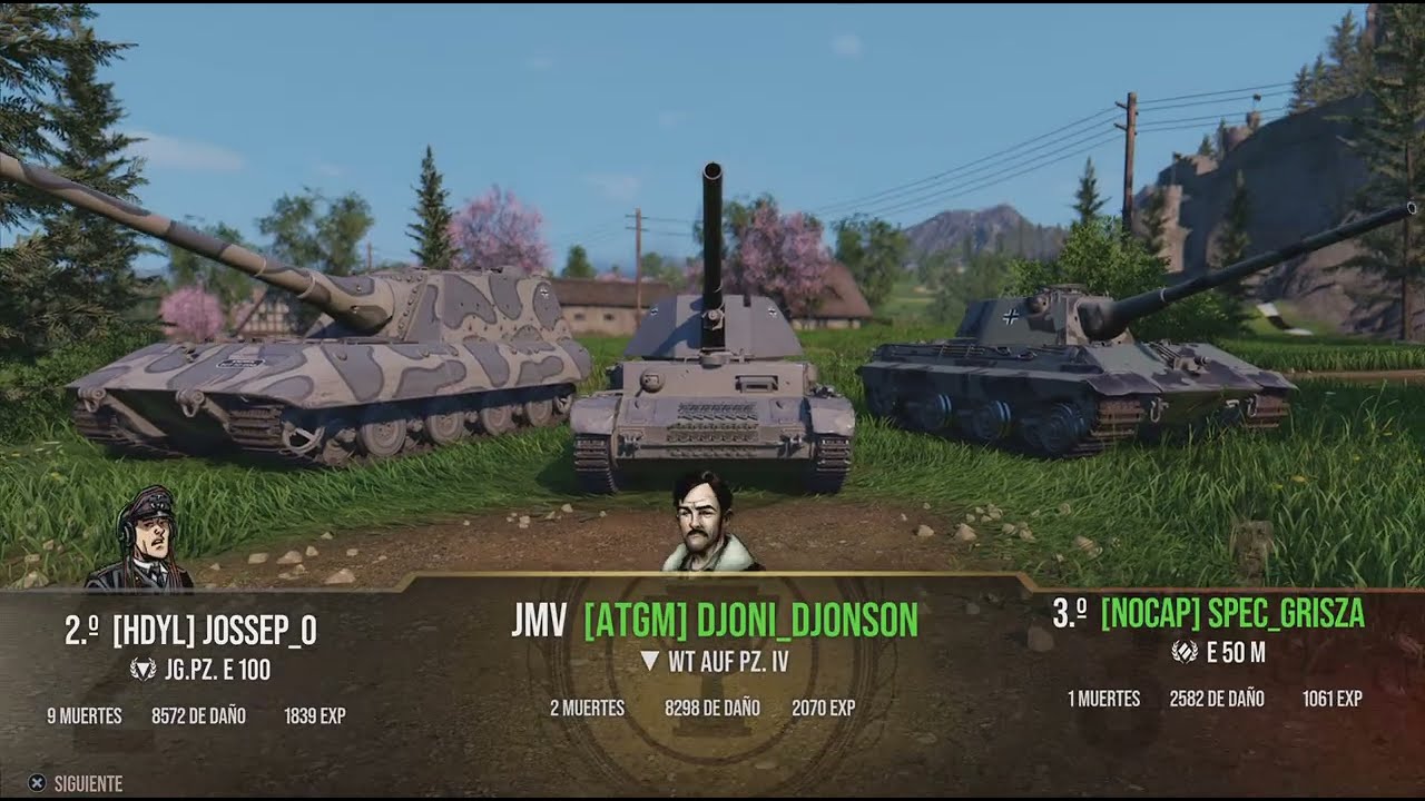 9 kills Jagdpanzer E-100 World of Tanks PS5