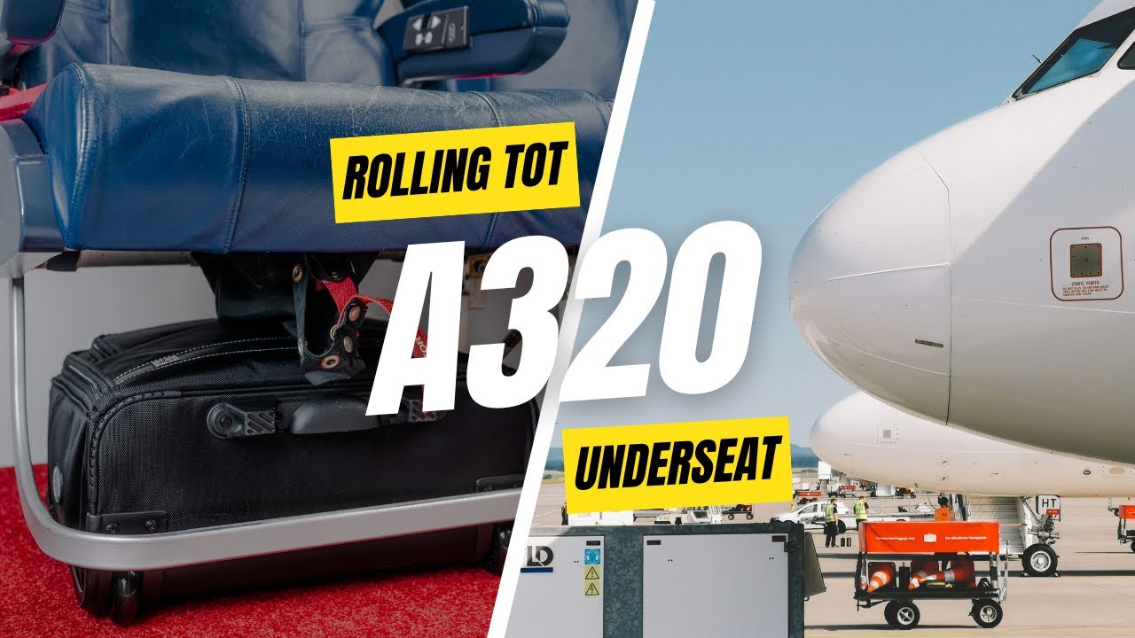 A320 – The Ultimate Underseat Rolling Tote