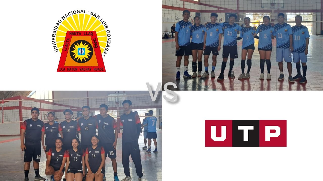 INTERUNIVERSIDADES - Voley Mixto UNICA vs UTP Ica