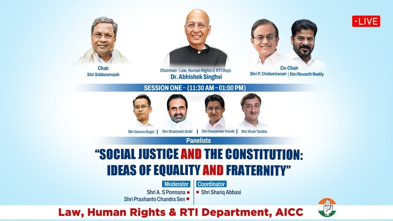LIVE: Annual Legal Conclave | Session 1| Constitutional Challenges - Perspectives & Pathways.