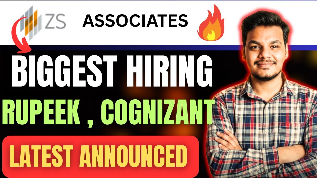 Biggest Hirings Announced | ZS , Cognizant, Rupeek | Grow Hiring Interns | 2026, 2025 Batch|Freshers