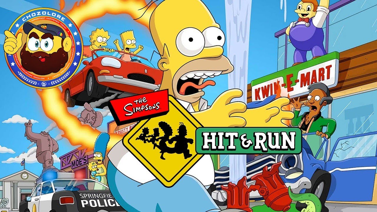 The Simpsons Hit & Run Pt.1 Grand Theft Springfield