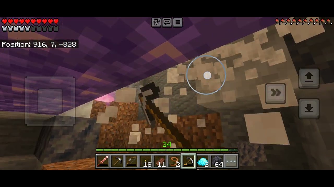Vanilla Minecraft (+GhostPets) - My Second Amethyst Geode 💜