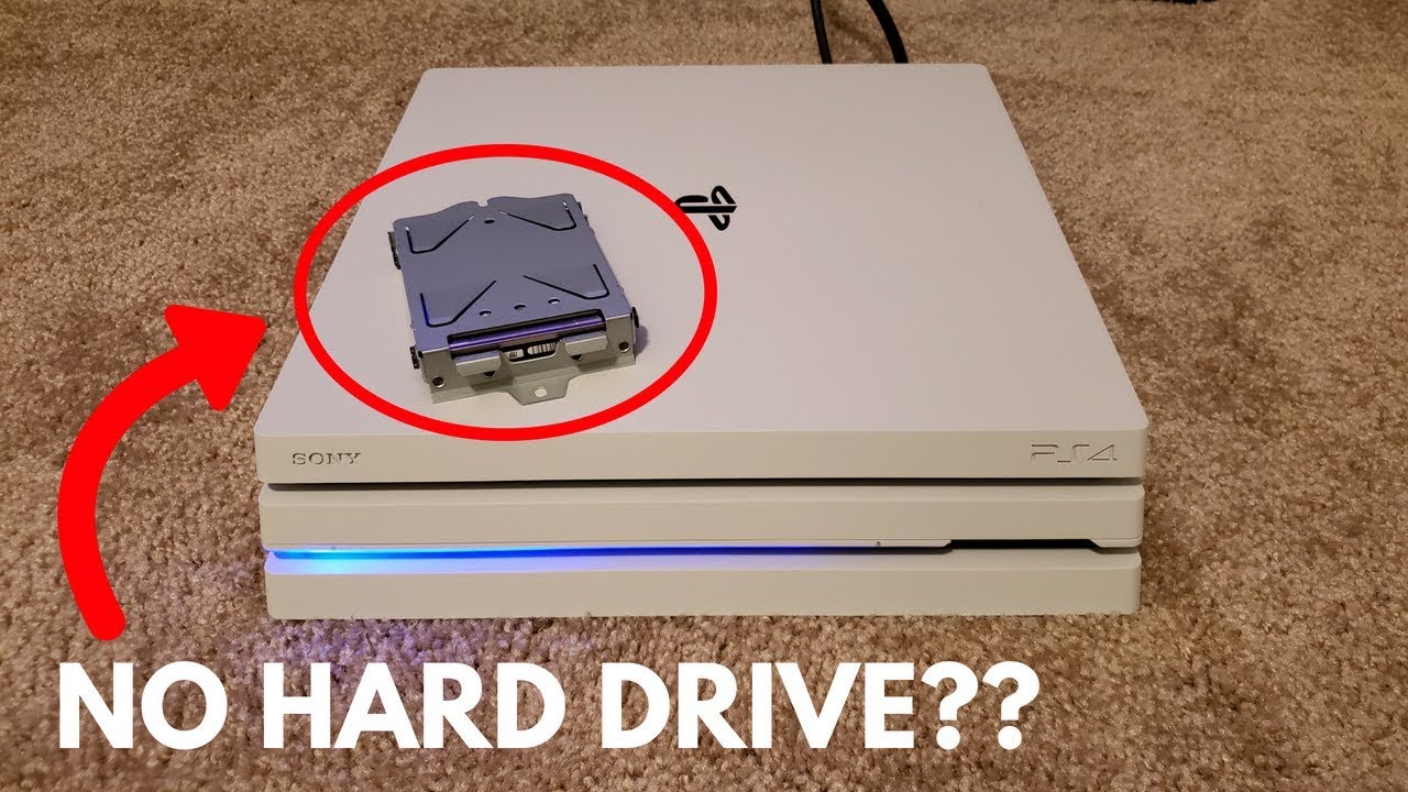 What Happens When You Play PS4 WITHOUT A HARD DRIVE??