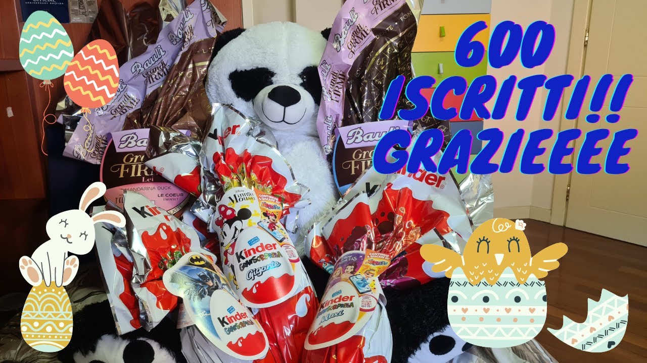 APERTURA UOVA BAULI E KINDER!! Senza parole!!
