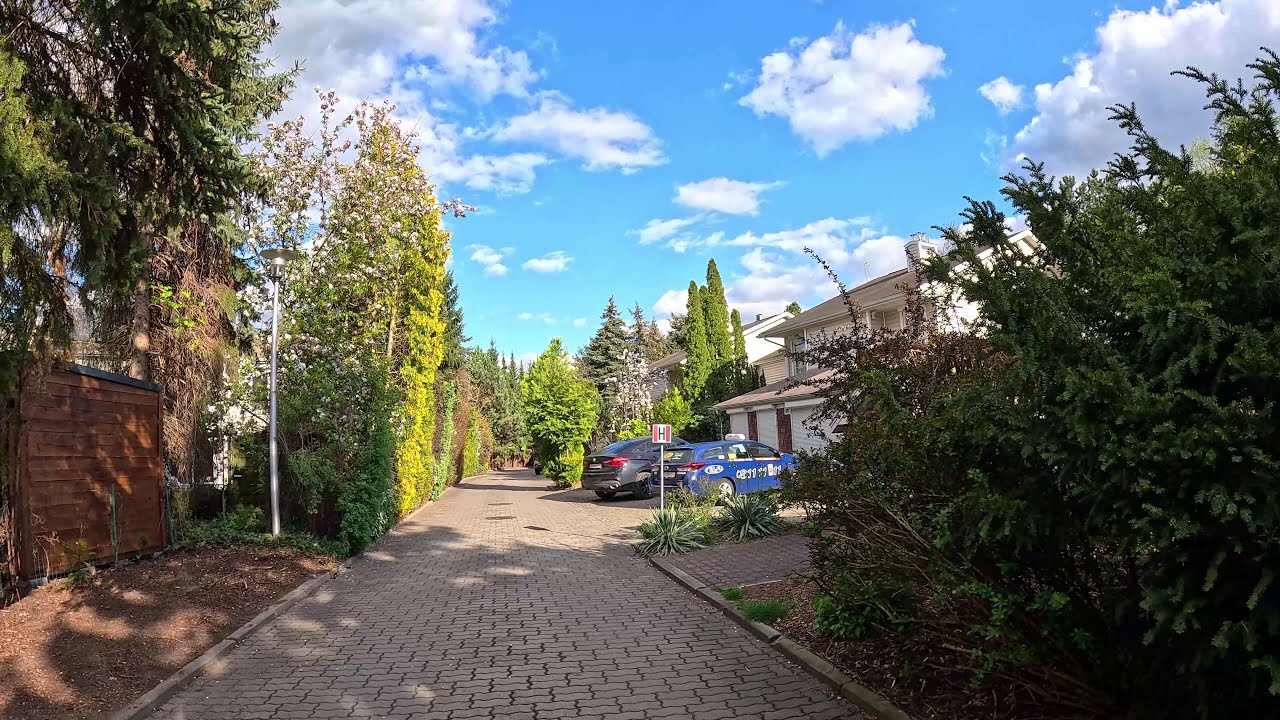 Polish Suburban Serenity POV | Relaxing 4K Spring Walk with Natural Ambience
