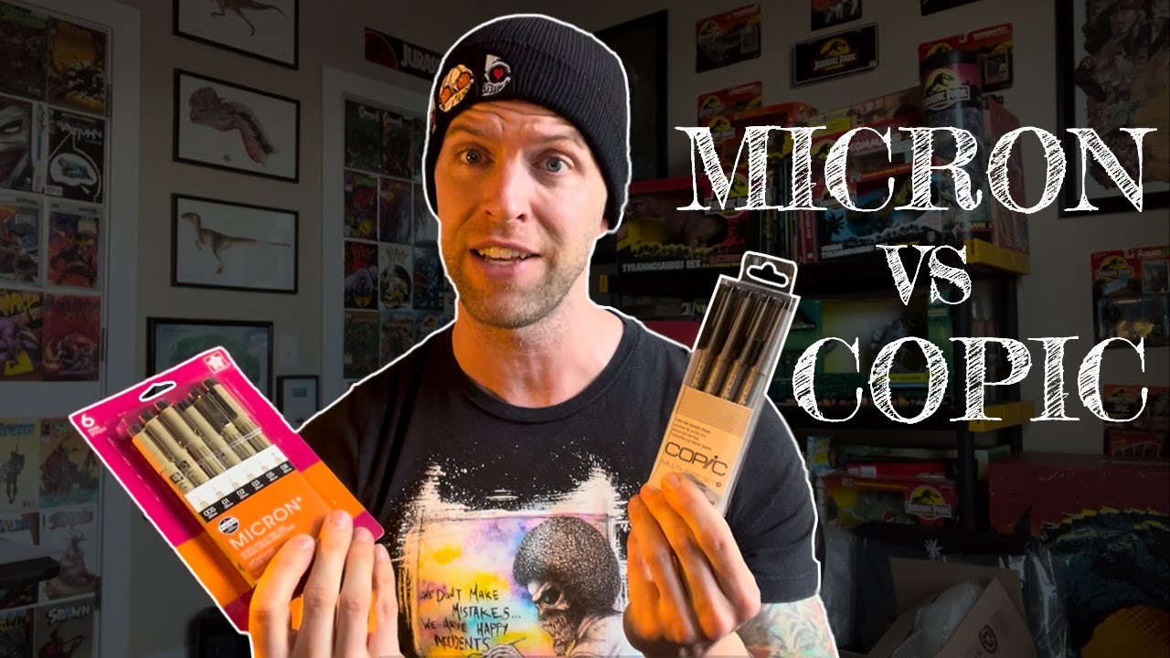 Pen Review: Copic vs Micron 🔥