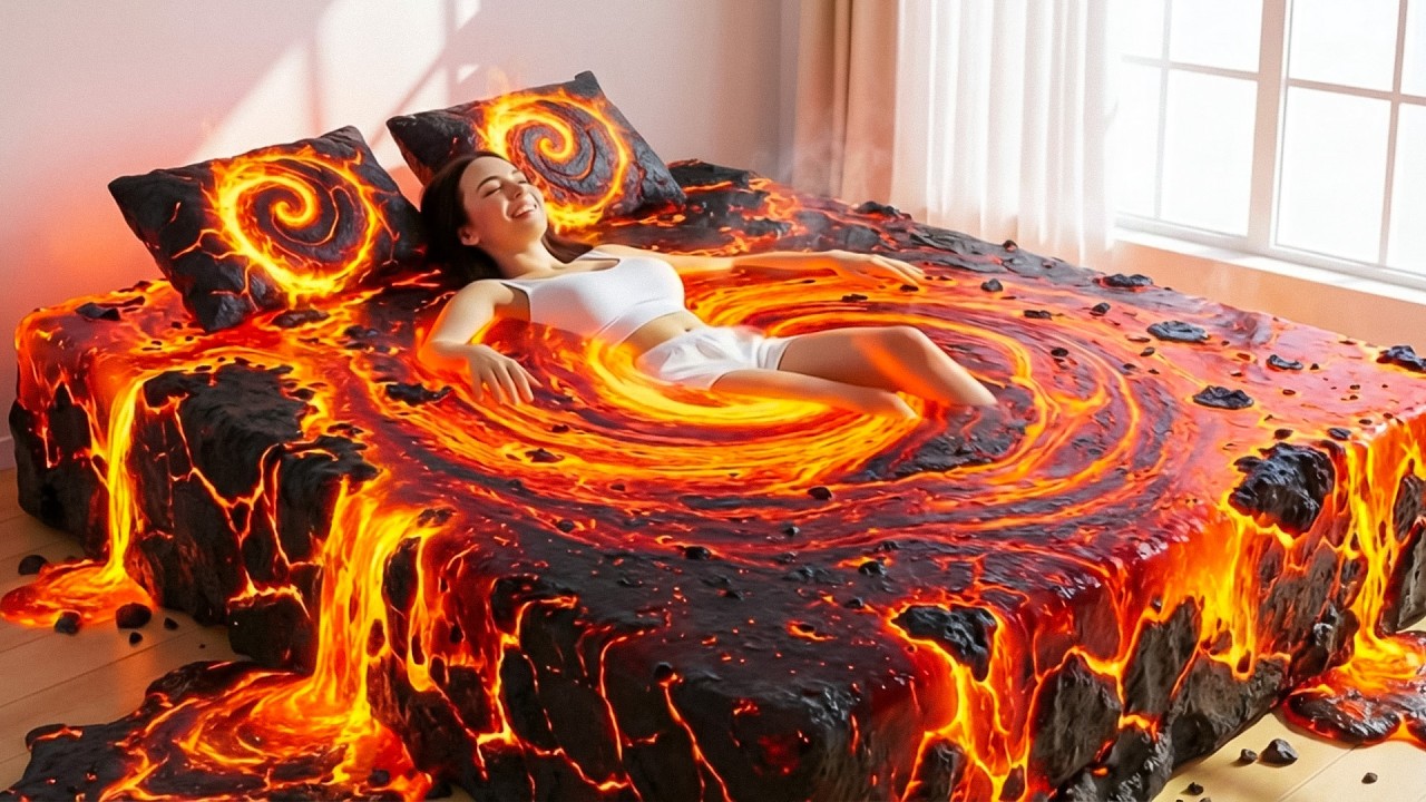 Which Cozy Dream Bed Would You Choose? 🌋✨🛌| Unreal Satisfying Oddly Asmr Experience