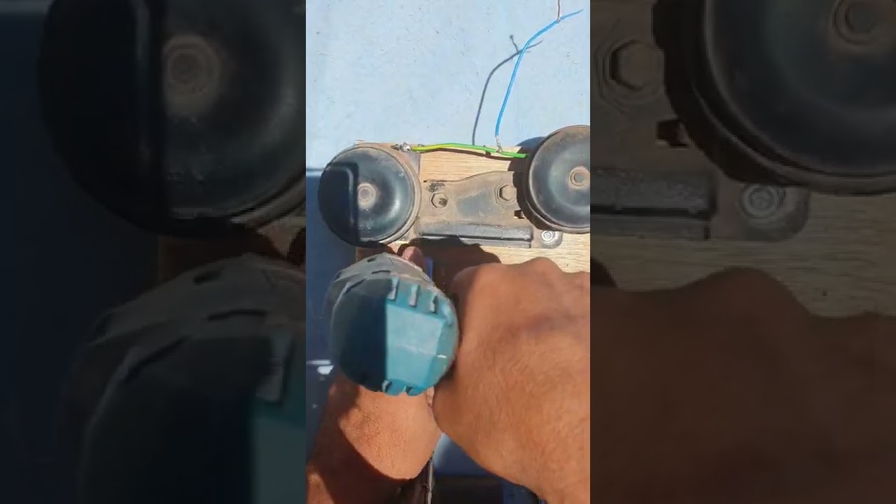 صنع جهاز انذار قوي من منبة سيارة