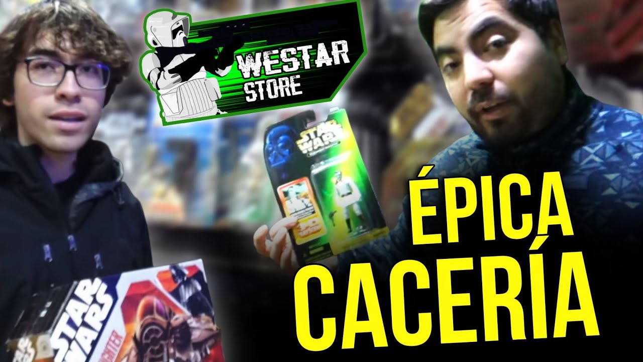 CACERÍA DE FIGURAS en la ¡NUEVA TIENDA WESTAR STORE!; El PARAÍSO de STAR WARS 1996-2013