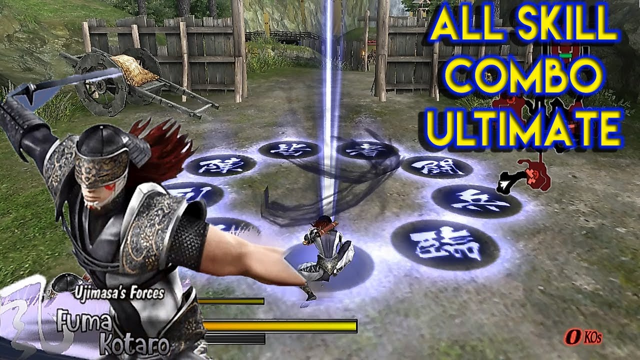 Kotarou Fuuma All Skill Combo Ultimate - Basara 3 Utage