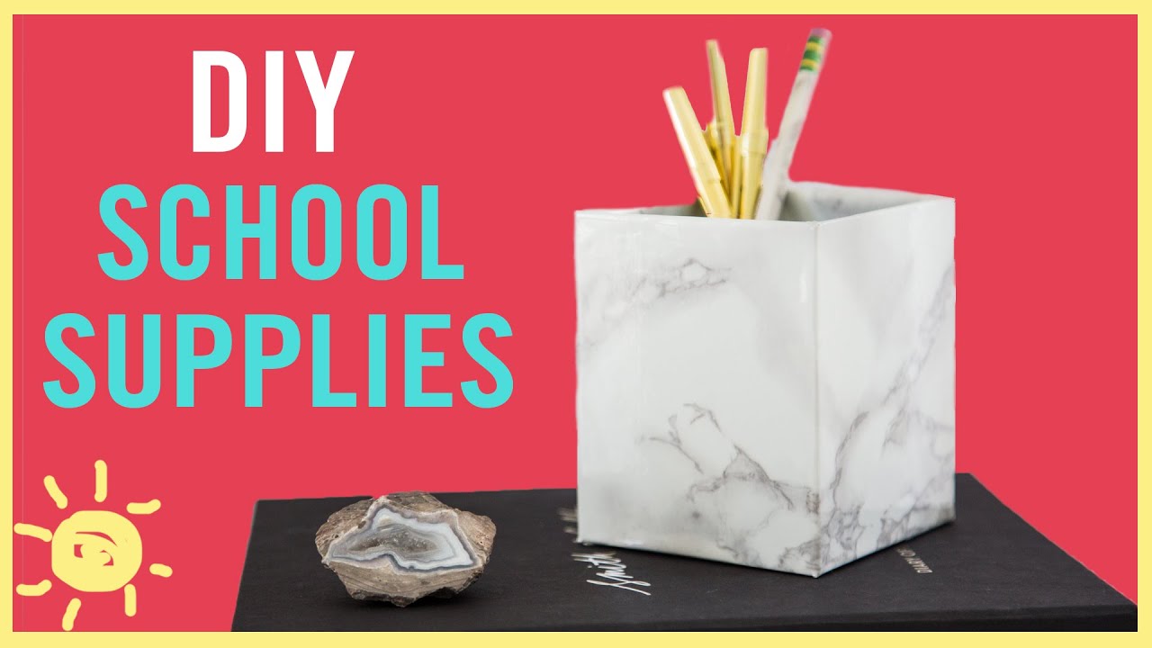 DIY | Back To School Supplies (So Cute & Easy!!)