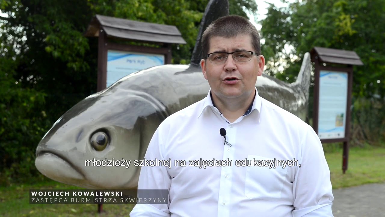 Ryby w parku. Zwiedzaj Polskę. Szlakiem Europejskiego Funduszu Morskiego i Rybackiego.