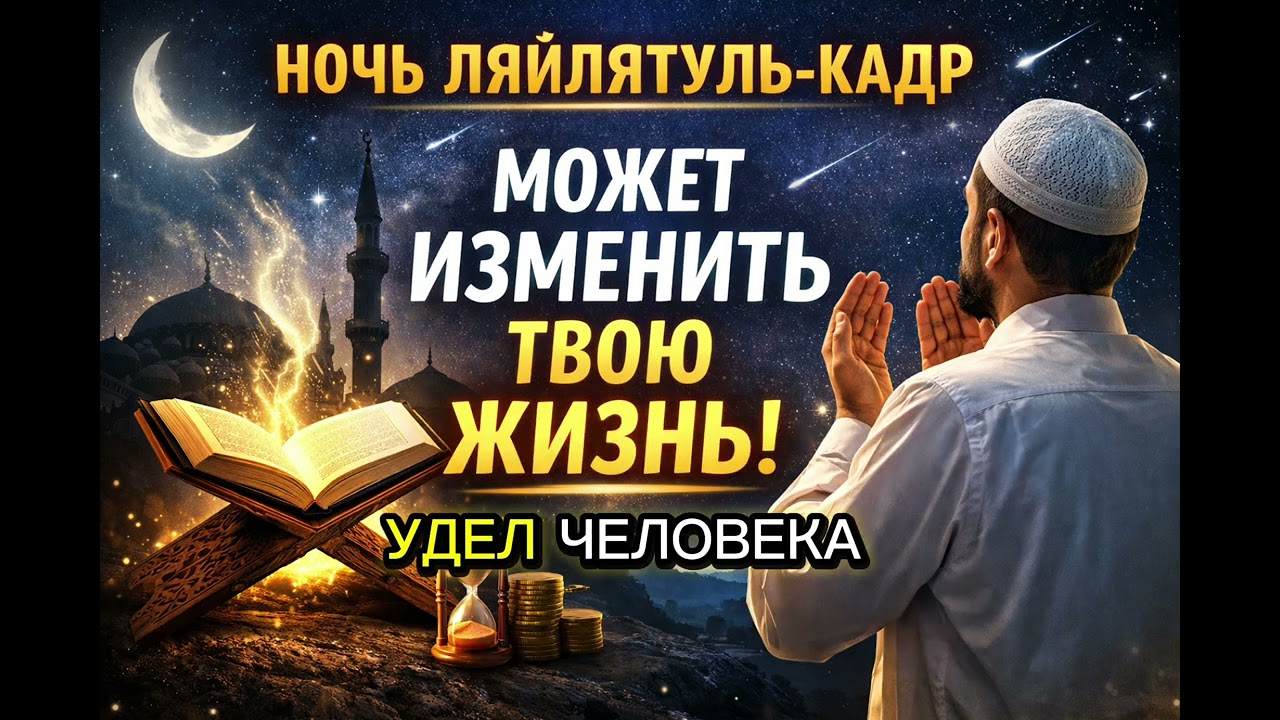 Ночь Ляйлятуль-Кадр: Одна ночь, которая может изменить твою судьбу#ляйлятулькадр  #рамадан #ислам