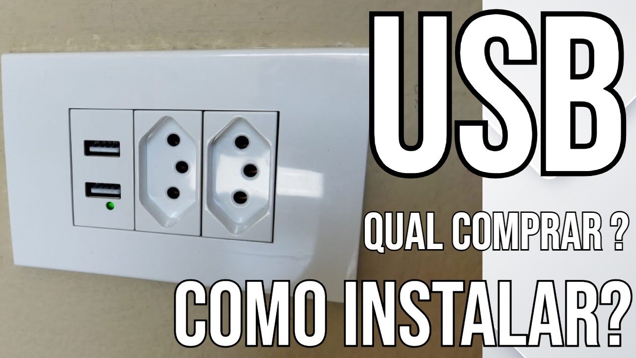 Como instalar tomada USB. Saiba qual comprar