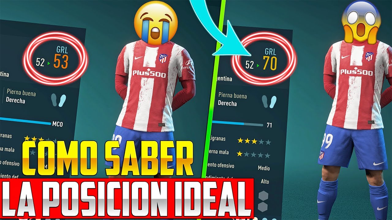 CÓMO SABER la MEJOR POSICIÓN para TUS JUGADORES y CANTERANOS en FIFA 22 Modo Carrera