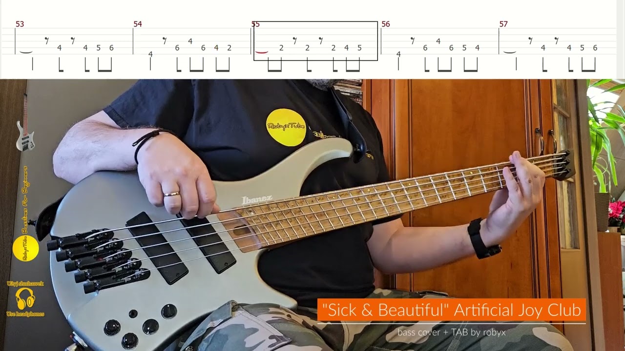 Sick & Beautiful (Artificial Joy Club) 1997 - bass cover + TAB by robyx