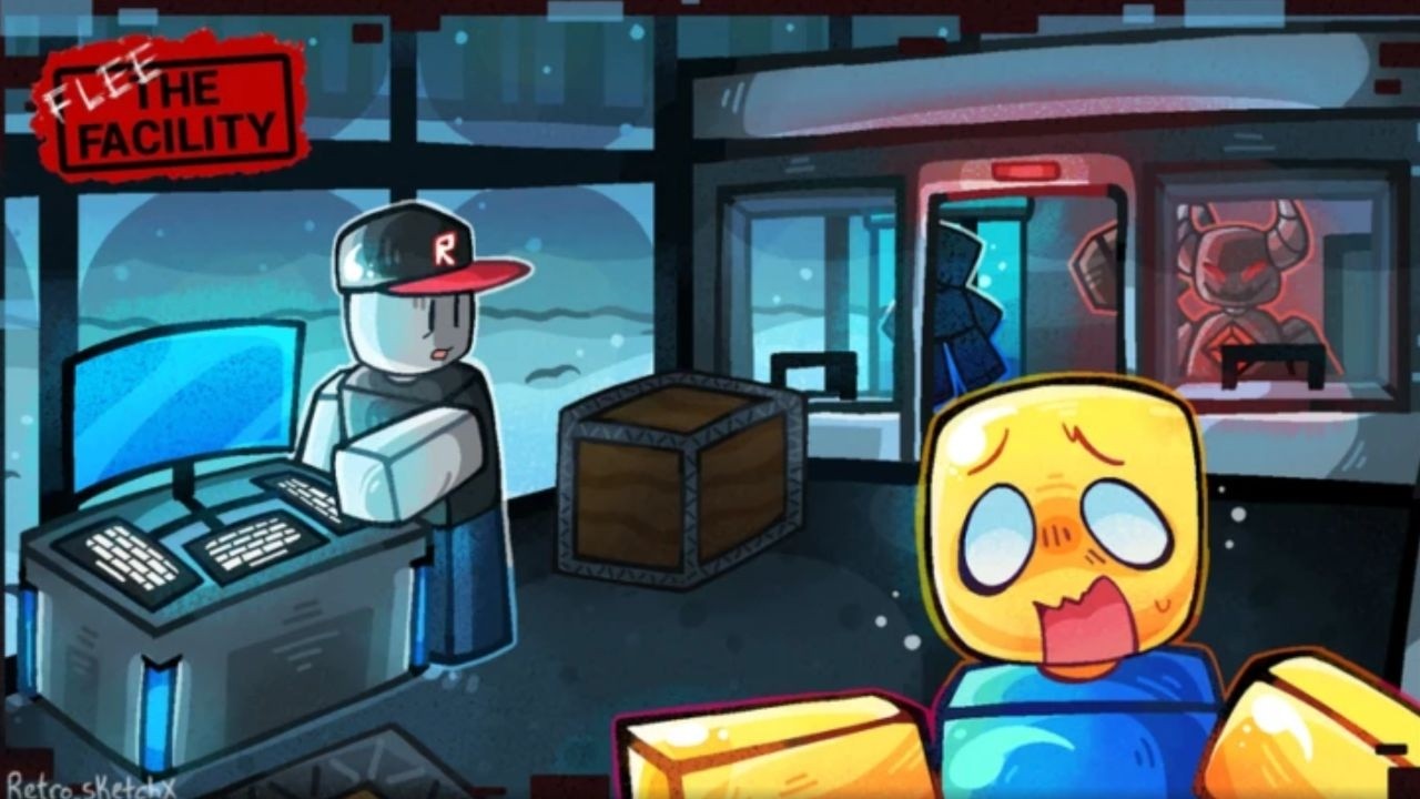 Juking Beasts In Roblox Flee The Facility! *with chat*