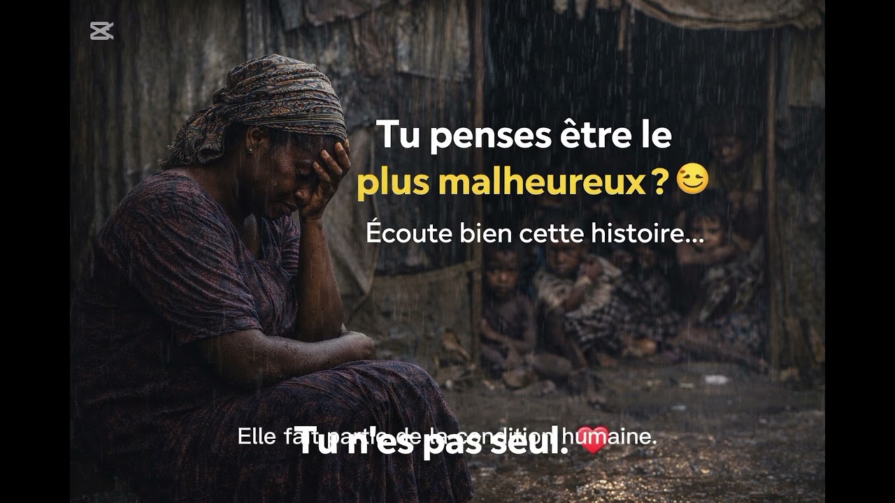 Tu n’es pas seul… Même dans la douleur, garde le courage 