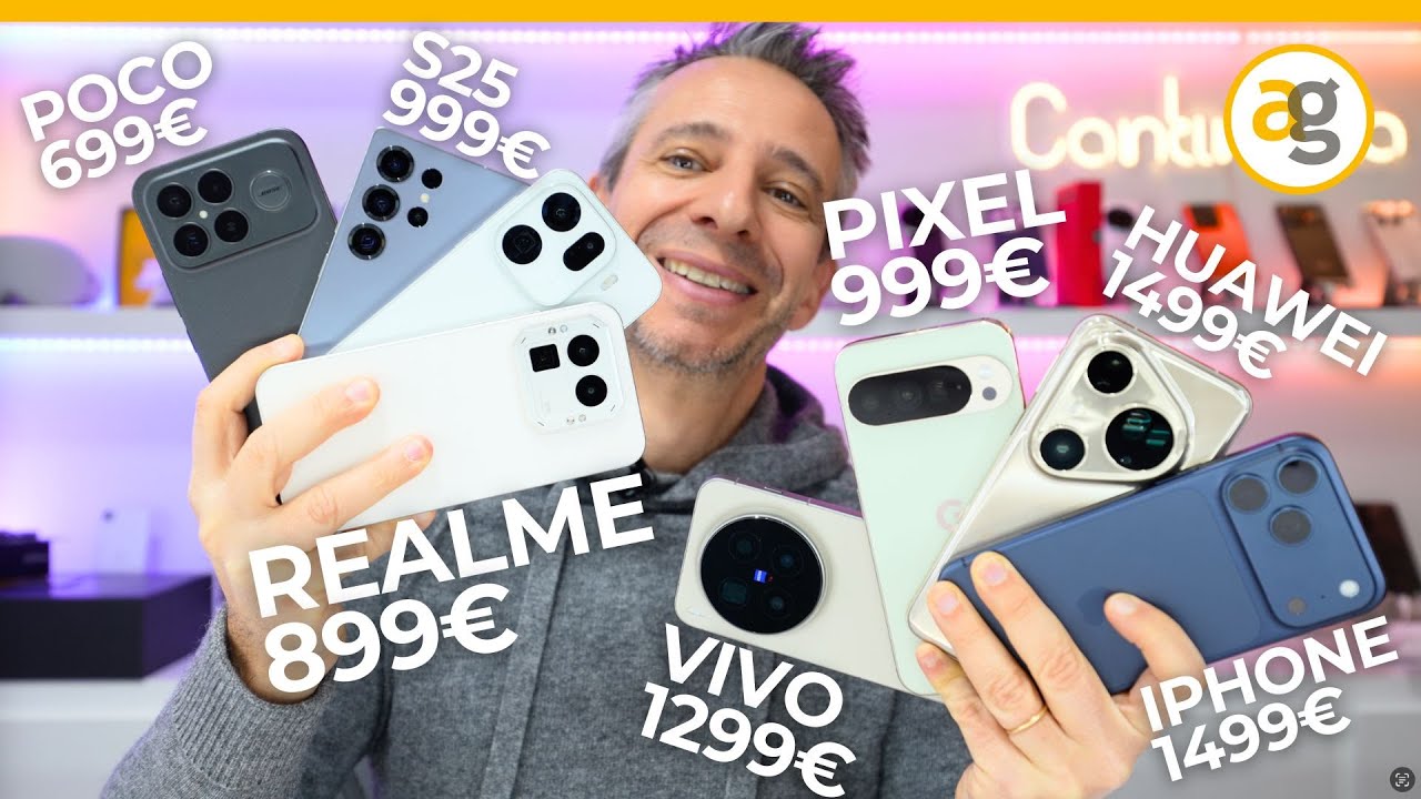 COSA CAMBIA DAVVERO tra 699 e 1499€? SFIDA TRA SMARTPHONE TOP DI GAMMA