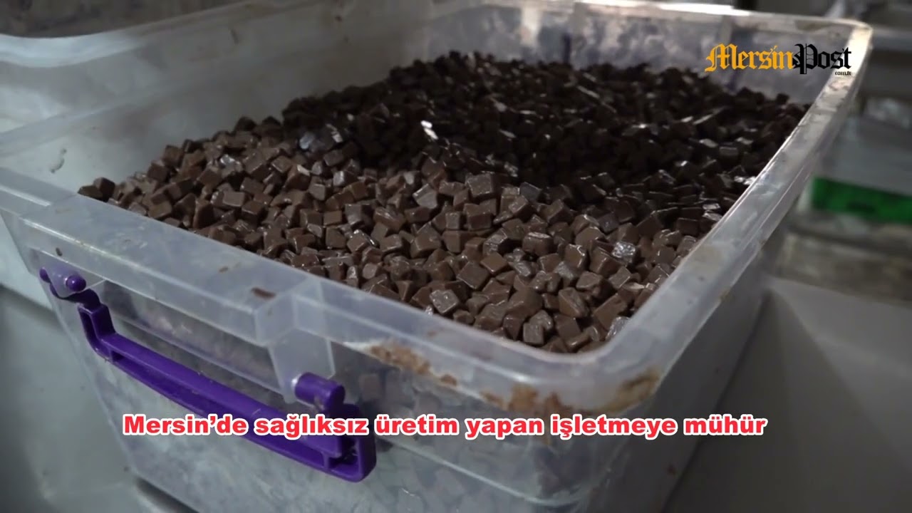 Mersin’de sağlıksız üretim yapan işletmeye mühür #Sondakika #Mersin #haber #gündem #zabitadenetimi