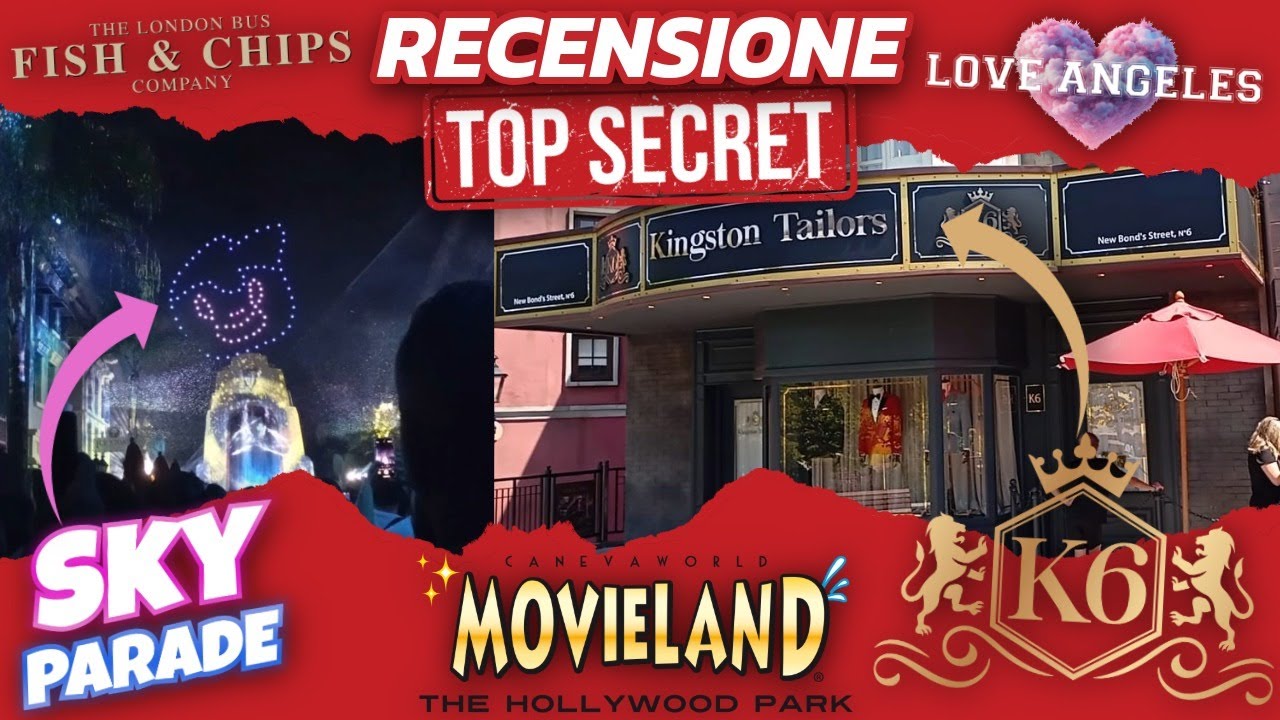 RECENSIONE TOP SECRET di K6 e SKY PARADE di MOVIELAND! | Novità 2025 di Movieland