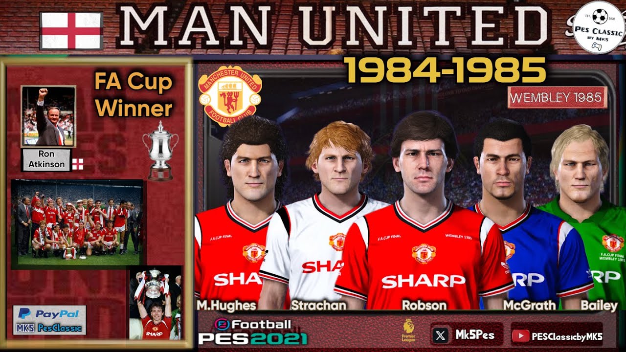 PES 2021: Manchester United 1984-1985 | 