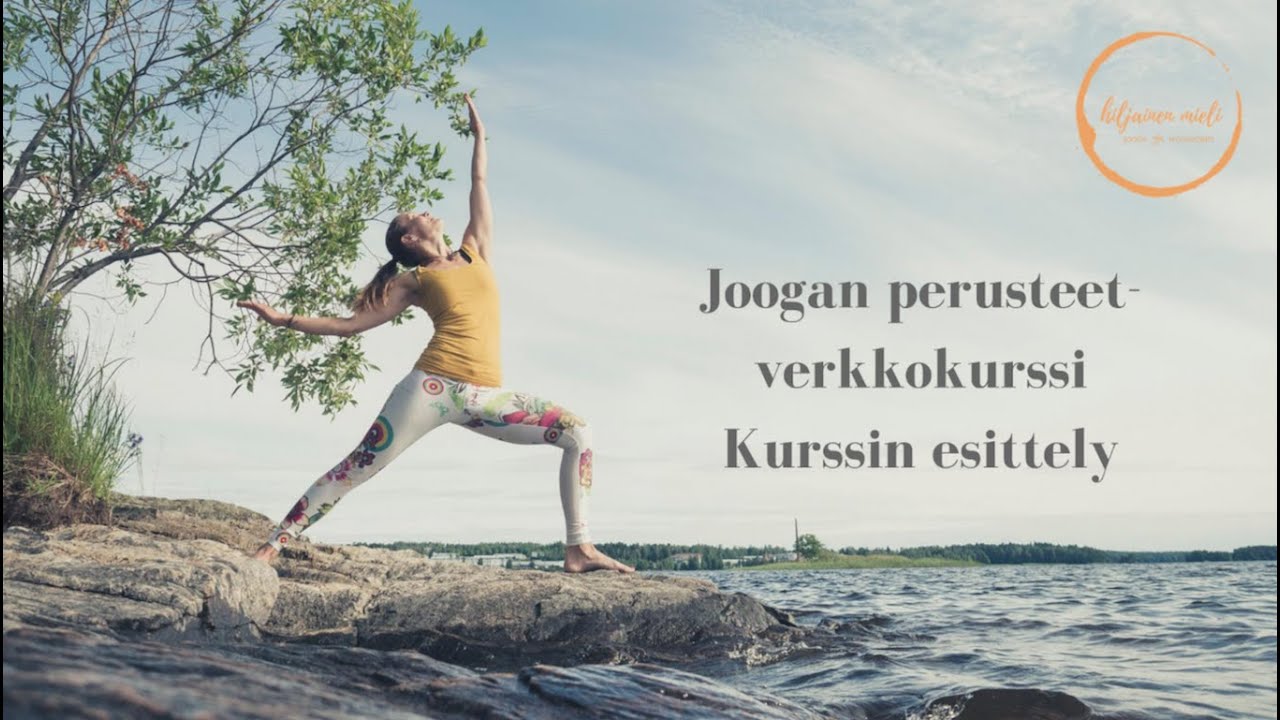 Joogan perusteet verkkokurssin esittely