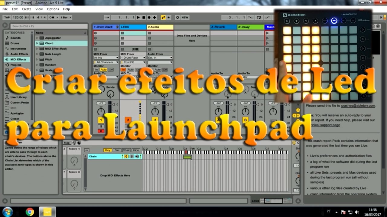 Tutorial: Como criar efeitos de Leds no Launchpad