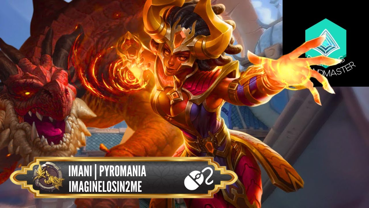 The Best GM Imani Pyromania 🐉 (ImagineLosin2Me) Paladins Grandmaster