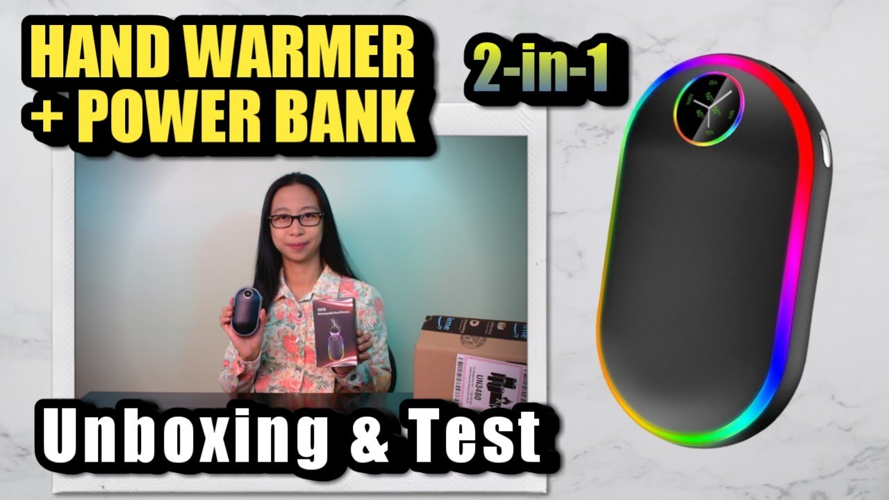 YOU NEED THIS IN WINTER: Hand Warmer + Power Bank