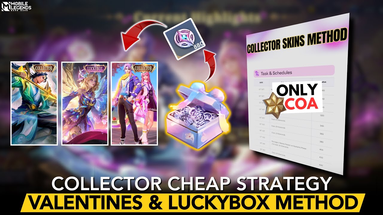 CHEAPEST METHOD TO GET COLLECTOR VALENTINE’S SKINS| LUCKYBOX & COLLECTOR RESALES